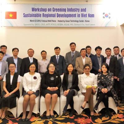 Hội thảo Quốc tế “Greening Industry and Sustainable Regional Development in Viet Nam” tại Hà Nội 1